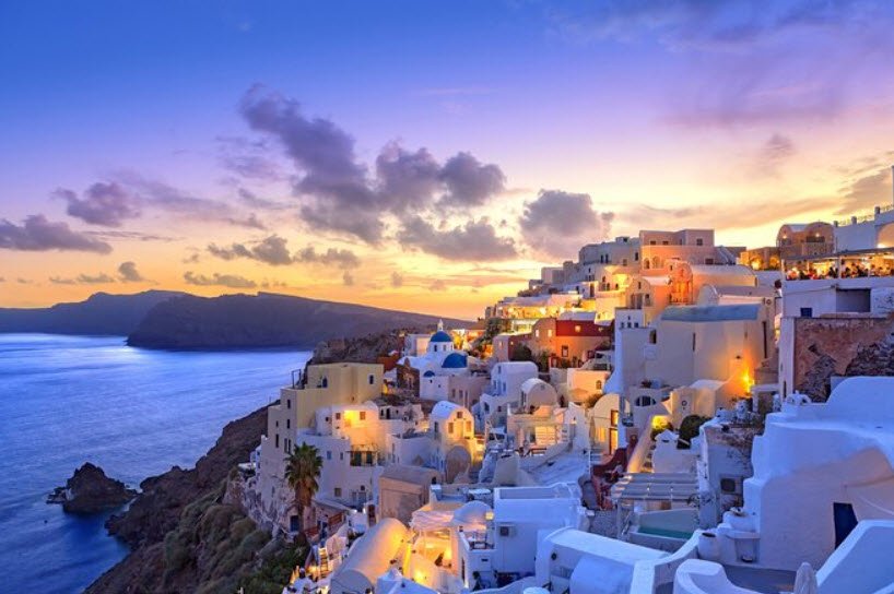 Santorini Caldera, Santorini Island, Greece